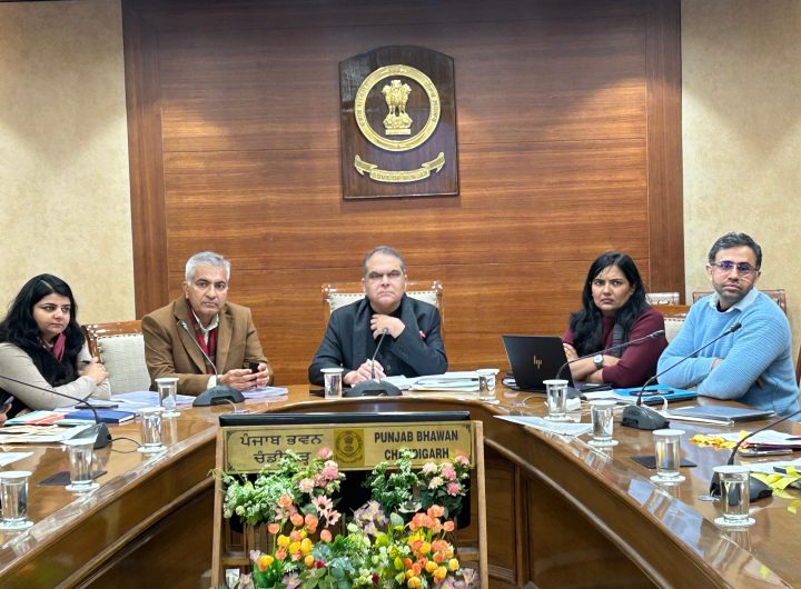 Minister Arora takes stock of all Local Government works with Municipal Commissioners, ADCs of Urban Development & EOs of Improvement Trusts*