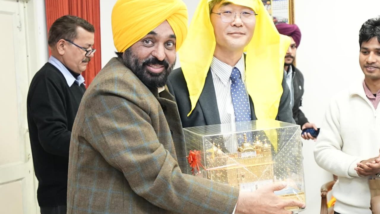 CM Bhagwant Singh Mann’s efforts to attract investment bear fruit; South Korea steps forward to provide technological support to Punjab’s agriculture sector*