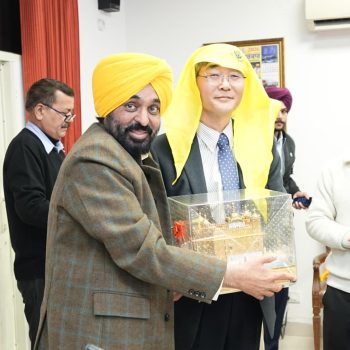 CM Bhagwant Singh Mann’s efforts to attract investment bear fruit; South Korea steps forward to provide technological support to Punjab’s agriculture sector*