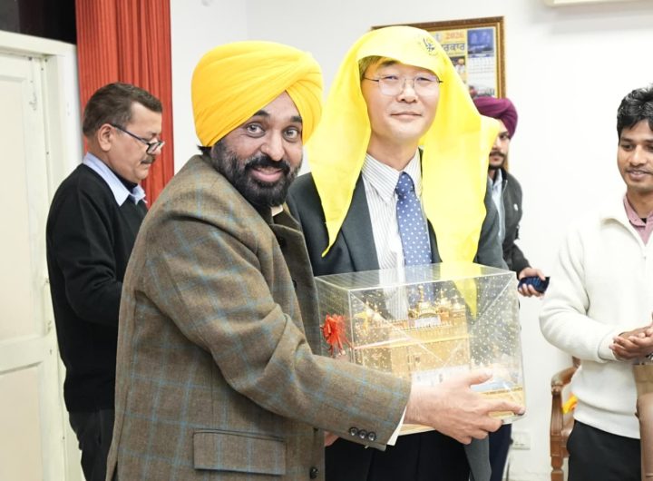 CM Bhagwant Singh Mann’s efforts to attract investment bear fruit; South Korea steps forward to provide technological support to Punjab’s agriculture sector*