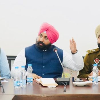 punjab news SRI ANANDPUR SAHIB READIES FOR HOLLA MOHALLA; HARJOT BAINS ORDERS COMPREHENSIVE ARRANGEMENTS*