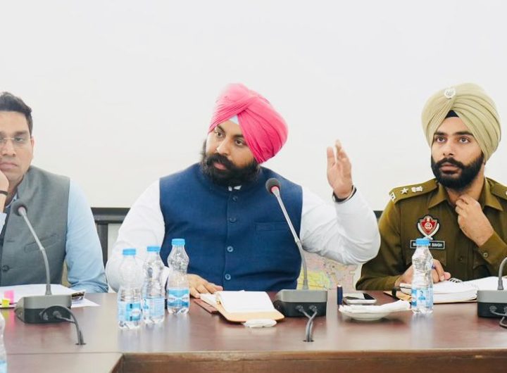 punjab news SRI ANANDPUR SAHIB READIES FOR HOLLA MOHALLA; HARJOT BAINS ORDERS COMPREHENSIVE ARRANGEMENTS*