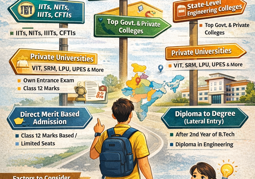 Where to Take Admission for B.Tech After Class 12: A Complete Guide for Engineering Aspirants