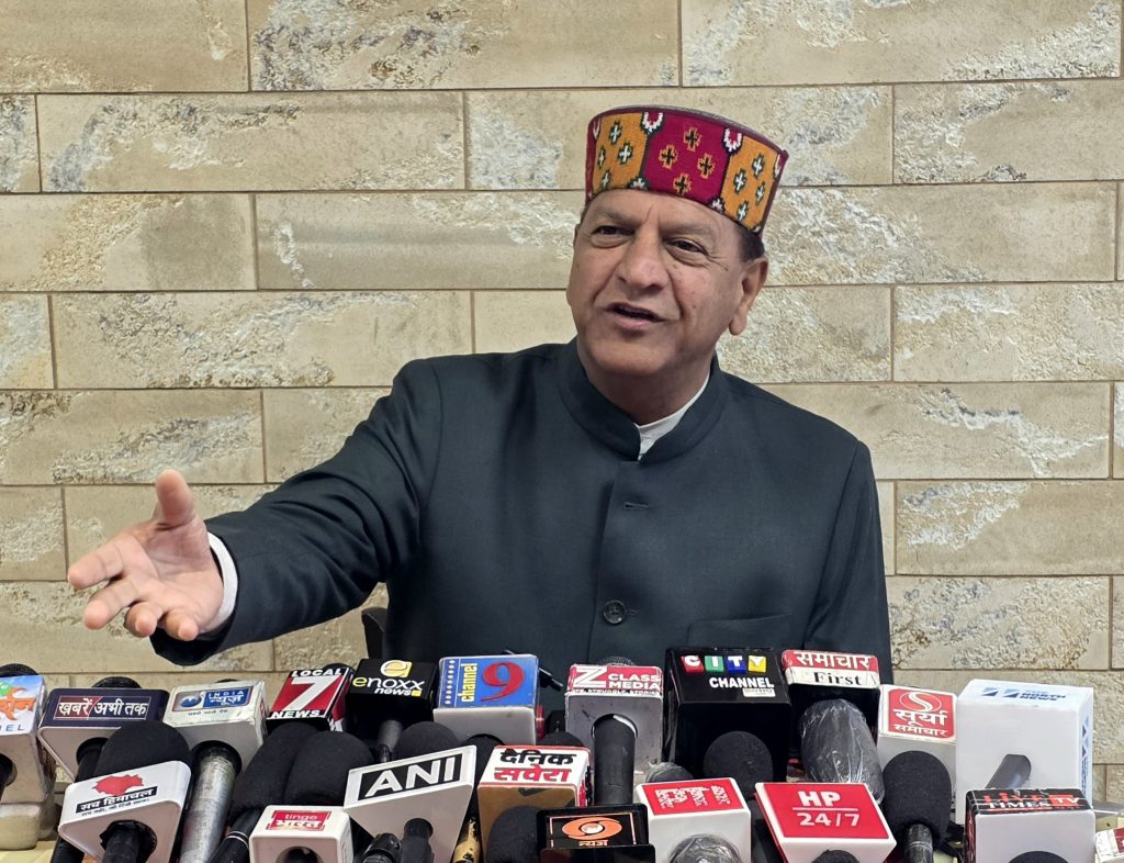 himachal news State Interest is Supreme; Congress Cannot Shift Its Financial Mismanagement Burden onto the Centre” — Dr. Rajeev Bindal