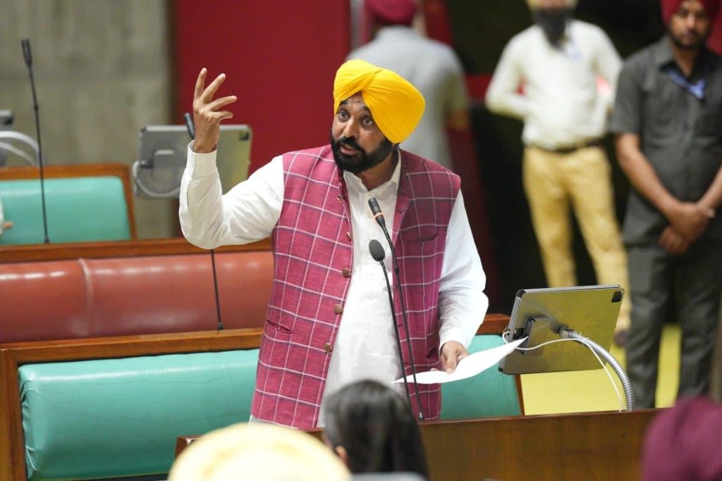 Trade deal with United States is pact that will ruin farmers of Punjab & country: CM  Bhagwant Singh Mann*