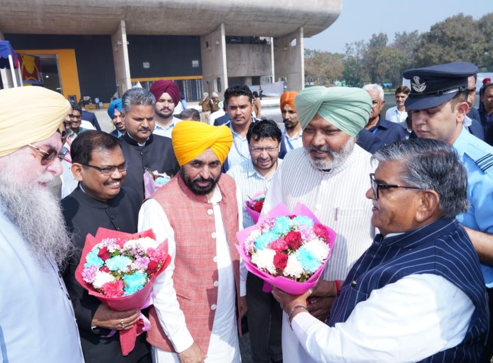 Speaker Punjab Vidhan Sabha and Chief Minister extend warm welcome to the Governor of Punjab at Vidhan Sabha punjab news